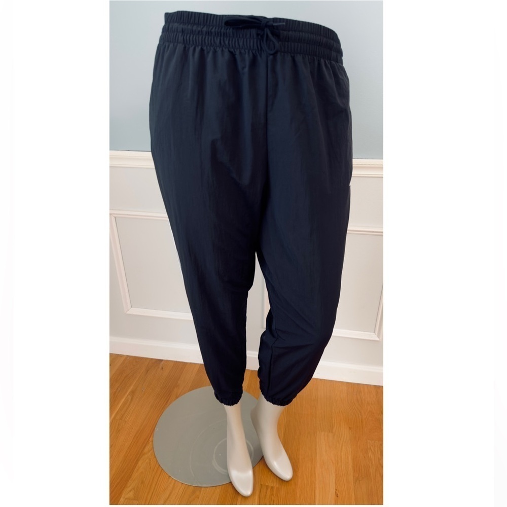 NWT Adidas White Stripes Pants 7/8 Cropped Size 2X 2XL XXL New $50 Activewear - Picture 10 of 14